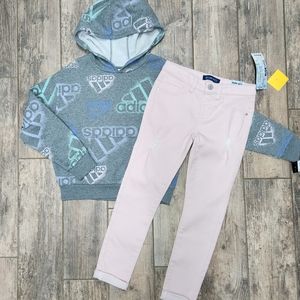 🆕️ Adidas Hoody & Jeans by Blue Spice